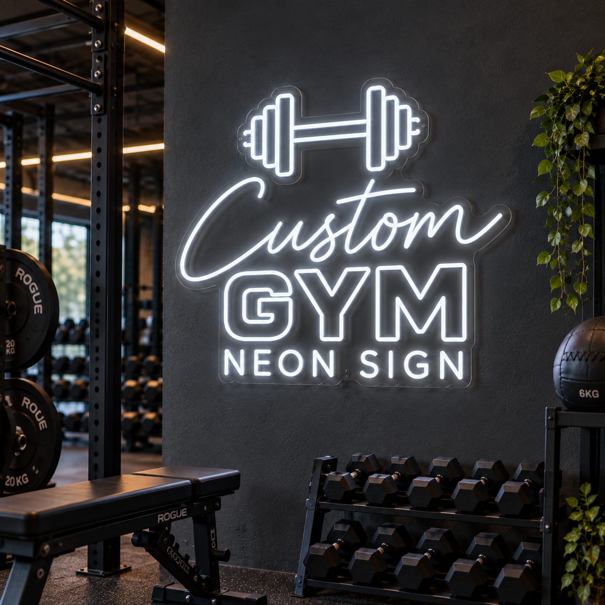 Sinal de néon de barra personalizado - AI Designer