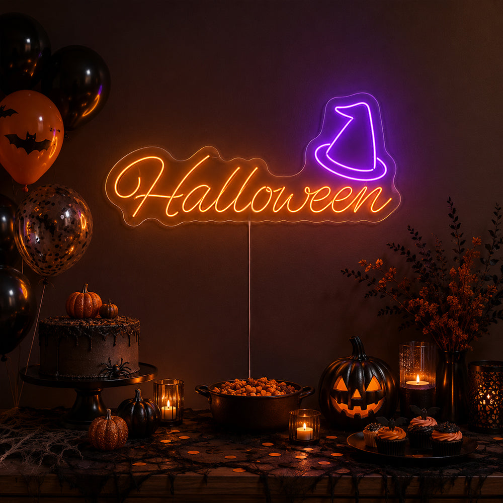 Halloween førte neonskilt - lavet i London neonskilte