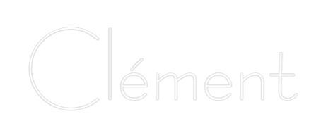 Custom Neon Sign Online Editor Clément - Planet Neon