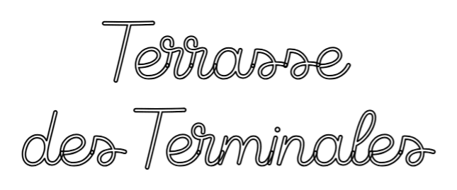 Custom Neon Sign Online Editor Terrasse des Te... - Planet Neon