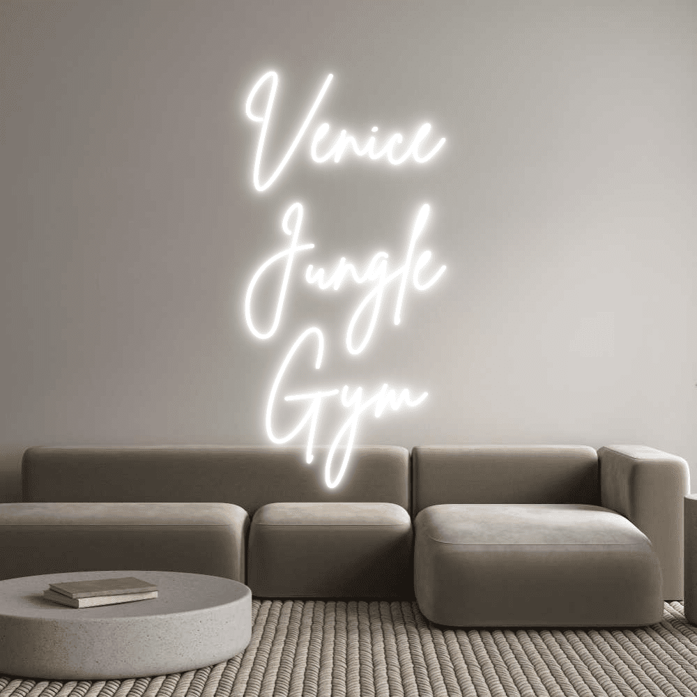 Custom Neon Sign Online Editor Venice Jungle G... - Planet Neon