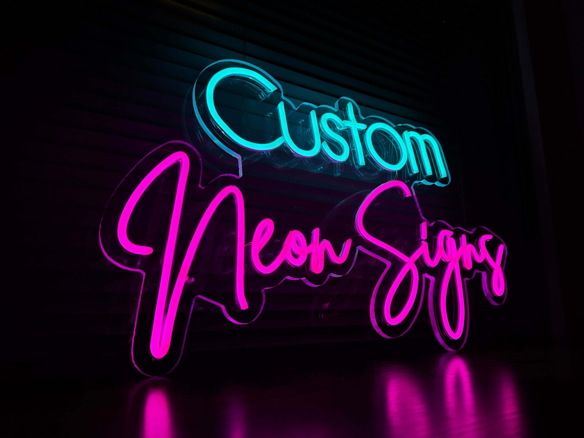 Custom Neon Signs - Online Builder - Made in London - Create Your LED Neon Light - Planet Neon