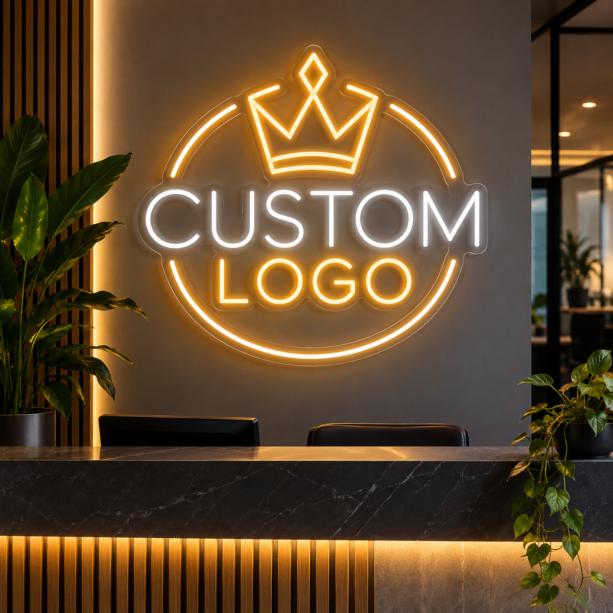 Custom Logo Neon Sign - AI Designer