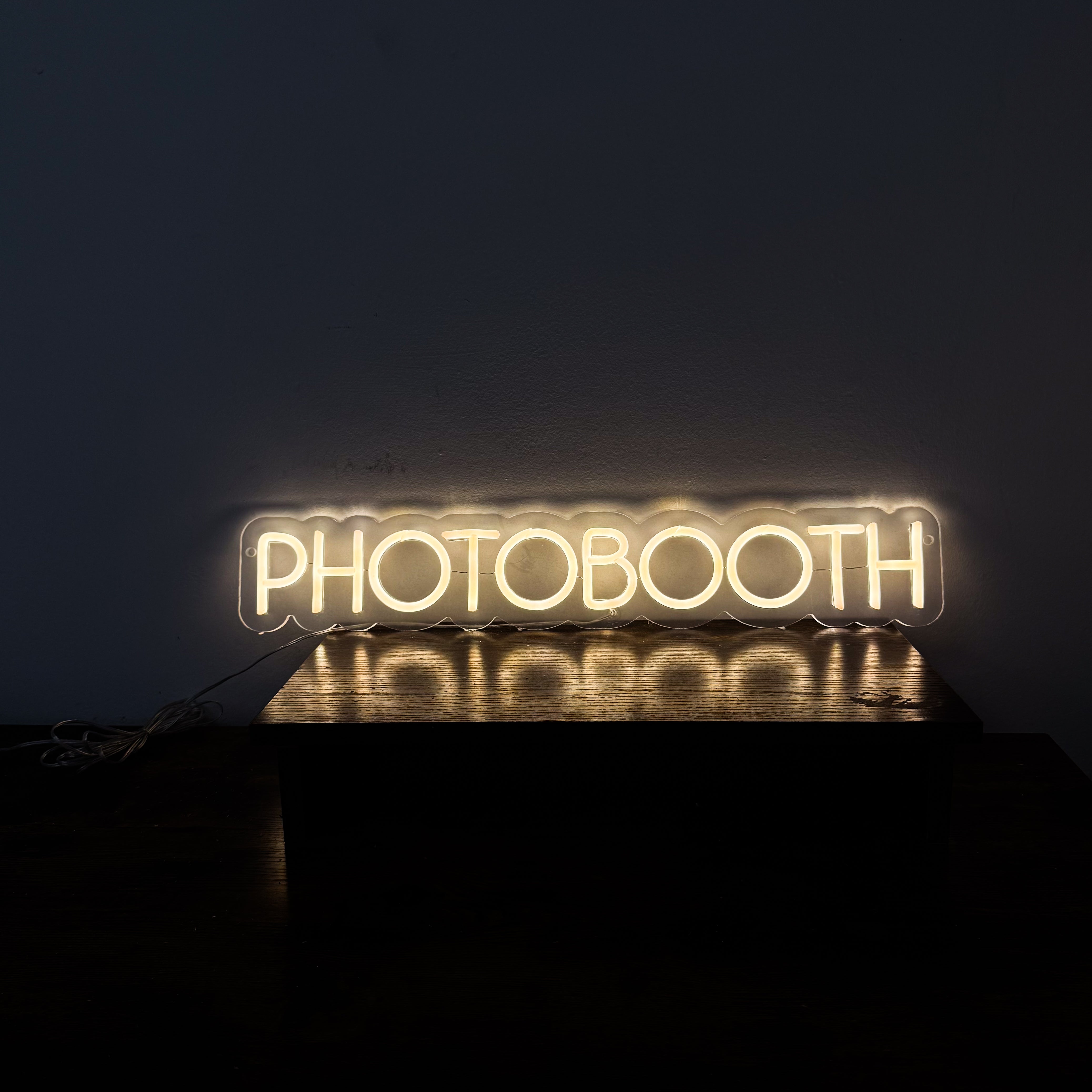Photobooth LED Neon Sign