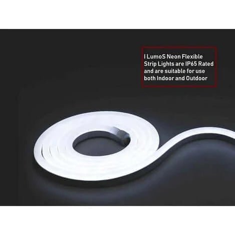 I LumoS 8 X 16mm PURE WHITE Flexible IP65 Waterproof Dimmable Neon LED Strip Light 220 – 240V 9W/m - Planet Neon