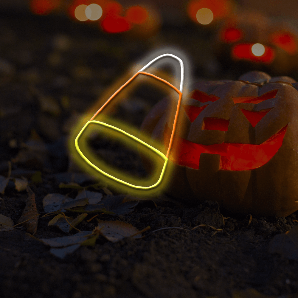 Candy Corn - LED Neon Signs for Halloween Made In London - Planet Neon