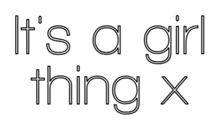 Custom Neon Sign Online Editor It's a girl thi... - Planet Neon