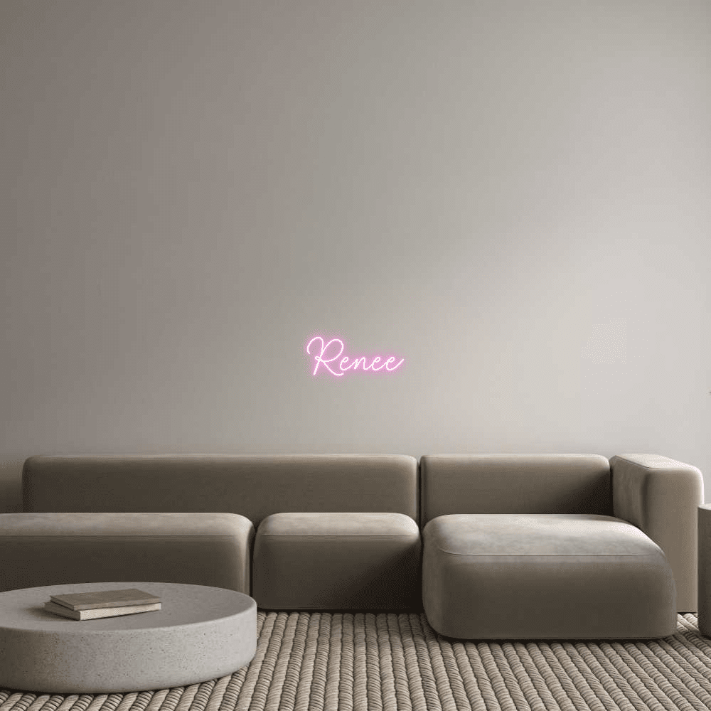 Custom Neon Sign Online Editor Renee - Planet Neon