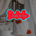 Drunk In Love Baggrundsbelyst LED-neonskilt