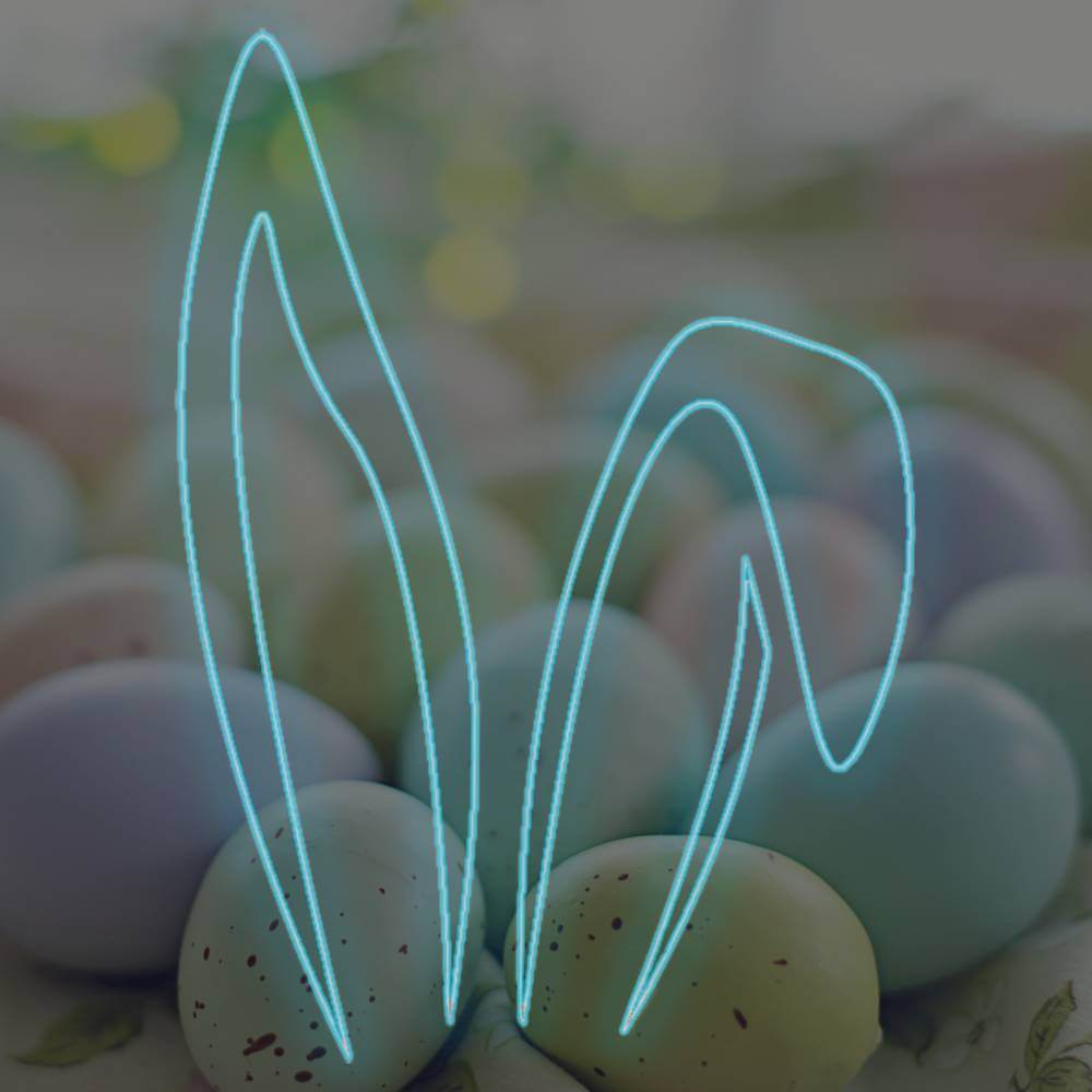 Bunny Ears LED Neon Sign - Planet Neon