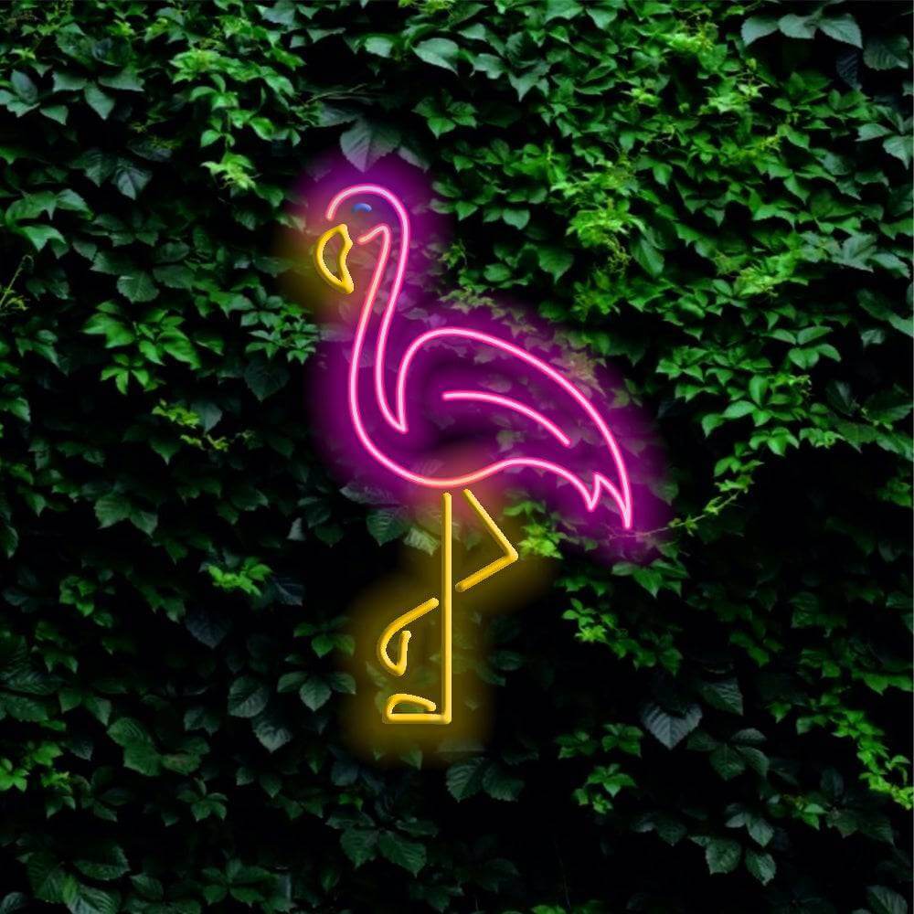 Flamingo LED Neon Sign - Planet Neon Made in London Neon Signs - Planet Neon